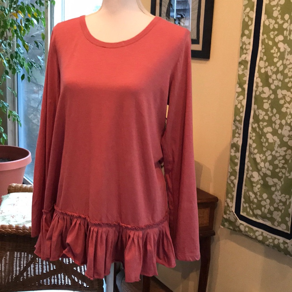 mauve shirt /tunic